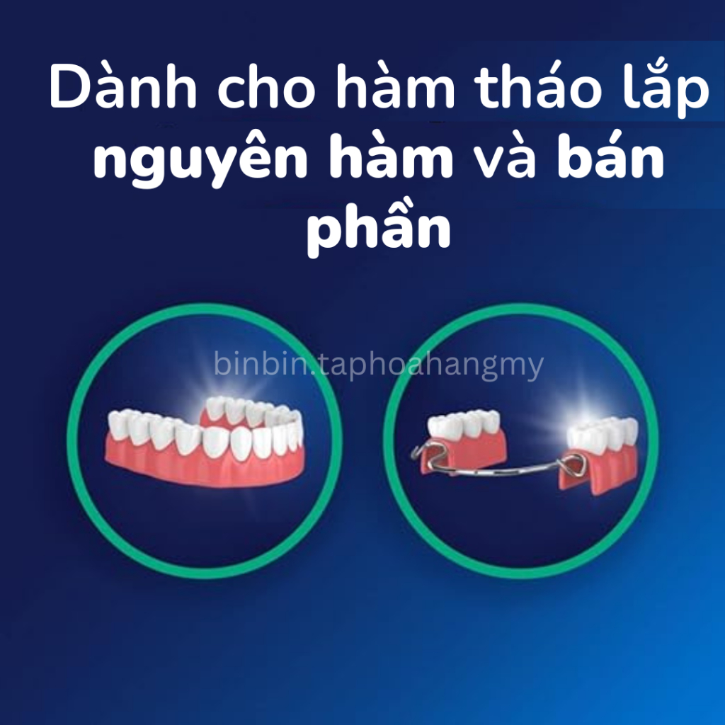 Keo Dán Hàm Răng Giả FIXODENT Original 68g Nhập Mỹ Made in USA - 1 tuýp