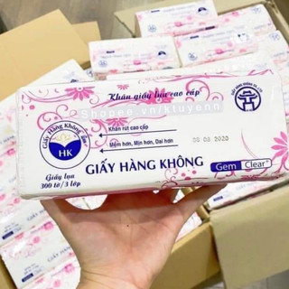 Giấy ăn lụa cao cấp 300 tờ - khăn giấy rút lụa mềm,mịn,dẻo dai