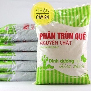 Phân trùn quế LAVAMIX (2 KG) phân bón hữu cơ trồng cây, trồng rau, cây cảnh nội thất, đất trồng hữu cơ