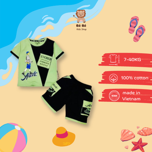 SÉT BỘ TÚI HỘP CỰC COOL ba màu cho bé trai sz 2-15