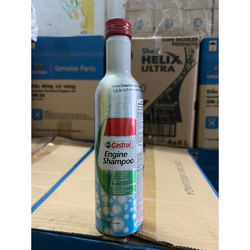 CASTROL ENGINE SHAMPOO DUNG DỊCH SÚC RỬA ĐỘNG CƠ