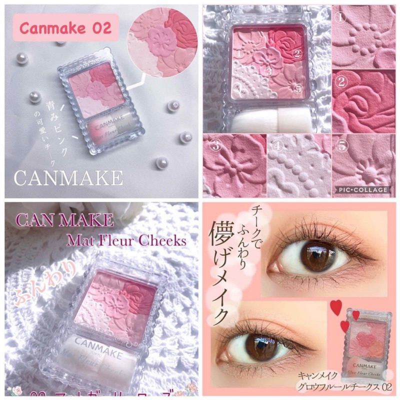 Kem má hồng Canmake Cream Cheek Nhật Bản - Phấn má hồng dạng kem CANMAKE CREAM CHEEK Nhật Bản