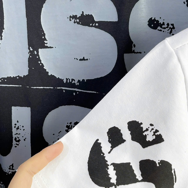 Áo Thun Cotton Nam Nữ - Áo Đôi Ngắn Tay In Chữ CTTN