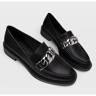 Giày loafers Stradivarius xuất xịn