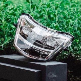 Đèn Pha Led 2 Tầng Chính Hãng ZinPat Lắp Zin Cho Wave 50,100,110cc (Bảo Hành 12 Tháng Tại Bông Shop)