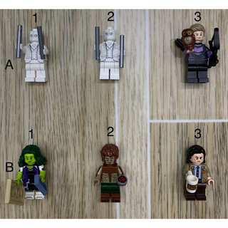 Lego minifigures nhân vật siêu anh hùng series marvel 1-2 hàng chính hãng