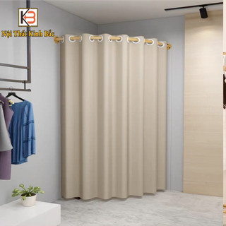 Rèm phòng thay đồ 💥 HÀNG LOẠI 1 💥 Rèm dài 3m cao 0,9m không bao gồm khung rèm