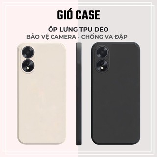 Ốp lưng Oppo A18 , A38 cạnh vuông | Vỏ điện thoại oppo bảo vệ camera