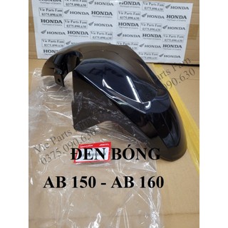 Chắn bùn trước, dè trước ab 150, ab 160 2021-2024 màu đen bóng, hàng din.