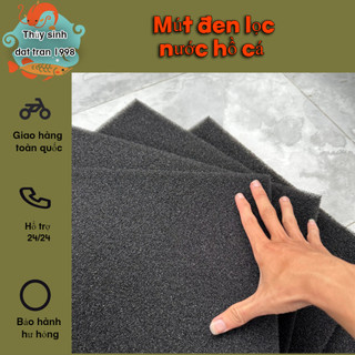 Mút đen lọc nước hồ cá [50x50x5cm]