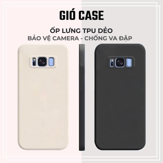 Ốp lưng Samsung S8, S8 Plus, S8+ cạnh vuông | Vỏ điện thoại SS galaxy bảo vệ camera