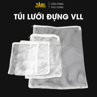 Túi Lưới Đựng San Hô, Nham Thạch, Matrix, Sứ Lọc Cho Hồ Cá Có Dây Kéo [TÚI KÉO]