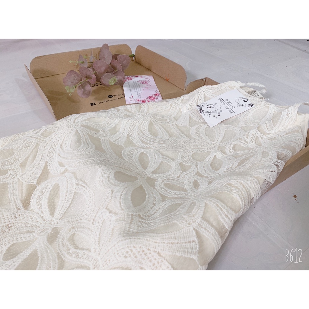 Váy babydoll , váy thiết kế, váy maxi đi biển chất liệu vải ren 2 lớp lót tơ cao cấp mềm mại nhẹ mát phông cách Hàn Quốc | BigBuy360 - bigbuy360.vn