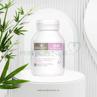 Perfectstore.vn - Vitamin bầu DHA Bioisland 60 viên phát triển trí não thai nhi, bé thông minh khỏe mạnh, hỗ trợ sáng mắ
