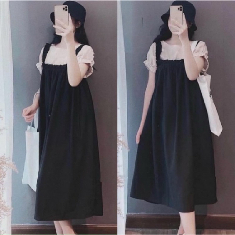 Yếm Bầu, Đầm Váy Bầu Yếm Rời Thiết Kế Xinh Xắn Đi Làm, Đi Chơi Giá Rẻ