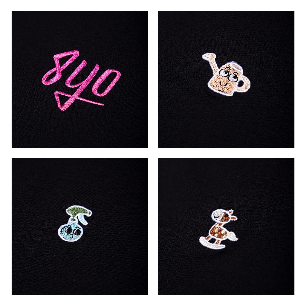 Áo Thun Thêu 8YO CHILDHOOD Tee Cotton Mềm Mịn Mát - Áo Phông Local Brand Unisex Nam Nữ Form Rộng | BigBuy360 - bigbuy360.vn