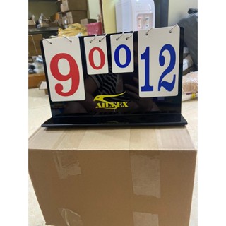 Bảng lật tỉ số bi a, bảng điểm lật bida Aileex nhập khẩu dùng trong thi đấu thể thao/CLB- Billiards Hưng Yên