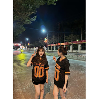 [Hàng chuẩn] Áo phông số 00 cổ v hot
