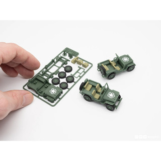 Thẻ lắp ráp xe jeep in 3d. jeep kit card