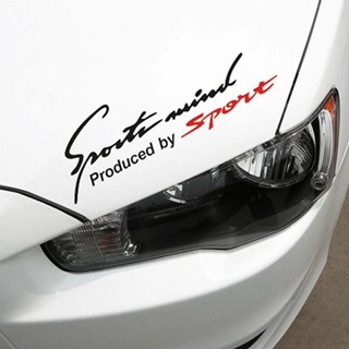 Tem dán Sport mind prodeced by Sports 13x32cm  xe hơi ô tô đầy đủ màu sắc ( SL : 1 Cái )