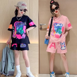 Bộ quần áo hè bé gái , Set đồ bé gái, đồ bộ bé gái chất cotton lạnh cao cấp