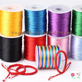 10m dây tim thắt vòng/ kết dây/ quấn dreamcatcher/đan vòng thắt nút Trung Hoa size 1mm
