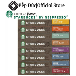 Viên Nén Cà Phê Starbucks, Cafe Viên Nén Nespresso, Nespresso Capsules, Hộp 10 Viên, Date Xa, Hàng Chính Hãng, Bepduc_99
