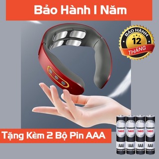 Máy massage cổ vay gáy đa năng SOP MEDIA công nghệ xung điện kết hợp massage vật lý giúp giảm đau mỏi cổ