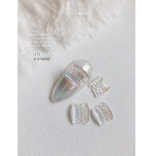 Set 100 charms nơ nhúng trang trí móng