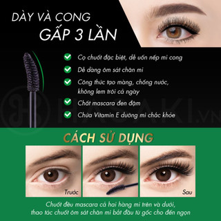 Chuốt Mi MASCARA BROWIT NONGCHAT THÁI LAN