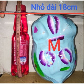 Heo đất sơn vàng nhũ đủ Size S,size M