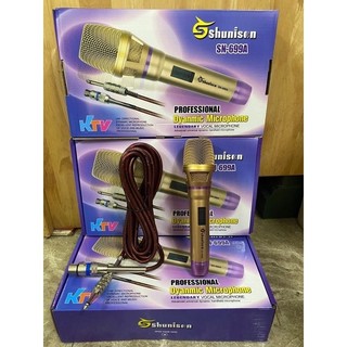 Micro có dây karaoke shunison sn-699a. micro có dây shunison sn 699 - 699a chính hãng,mic karaoke cao cấp