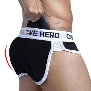 Quần lót độn mông nam dạng tam giác QD.01 cho anh em, phối miếng độn - giao hàng không tên