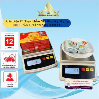 Cân Điện Tử Thực Phẩm Dùng Cho Nhà Bếp 5kg 3kg 1kg FEH
