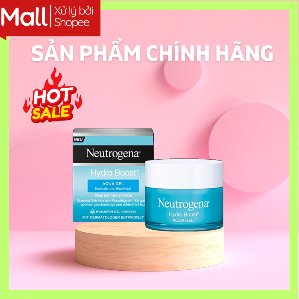 Kem Dưỡng Neutrogena Aqua Gel, Dưỡng Ẩm Cấp Nước Tái Tạo Phục Hồi Cho Da