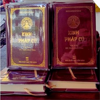 Sách - kinh pháp cú bìa cứng khổ 8x11