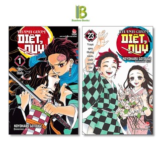 Truyện - thanh gươm diệt quỷ - chọn lẻ 23 tập - koyoharu gotouge - kim đồng