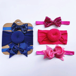 Set 3 băng đô turban cho bé