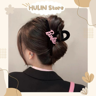 [PK163] Kẹp barbie nhung