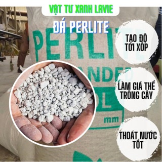 Đá Perlite Cực Phẩm - Đá Trân Châu - Trộn giá thể tơi xốp, thoáng khí