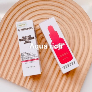 Serum Medi-Peel Tinh Chất Dưỡng Trắng Da Giảm Thâm Trẻ Hoá Da Bio-Intense Glutathione 600 White Ampoule 30ml - Hàn Quốc