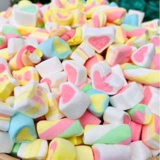 Kẹo xốp marshmallow hủ 200g Kẹo bông gòn