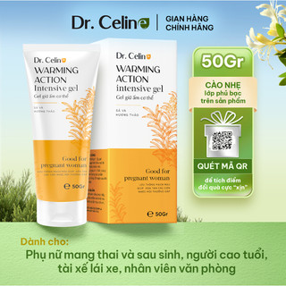 Gel giữ ấm, hỗ trợ giảm đau nhức Dr. Celine Warming Action Intensive Gel 50g