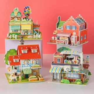  Bộ Mô Hình Lắp Ghép 3D Bằng Xốp Đáng Yêu Size Vừa Cho Bé - giúp bé phát triển tư duy và sáng tạo