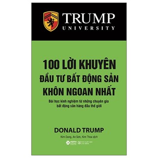 Sách - 100 Lời khuyên đầu tư bất động sản khôn ngoan nhất