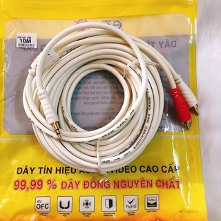 DÂY LOA 1 ĐẦU 3.5 RA 2 ĐẦU BÔNG SEN DÀI 1,8 MÉT / 3 MÉT / 5 MÉT / 10 MÉT HÀNG XỊN