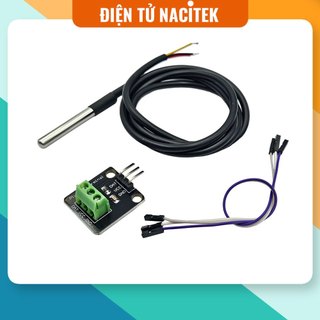 Module cảm biến nhiệt độ ds18b20 đầu dò chống nước - 1fsk