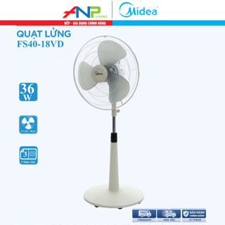 Quạt lửng 3 cánh midea fts40-17vd