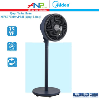Quạt tuần hoàn không khí midea mfs070m0apbh
