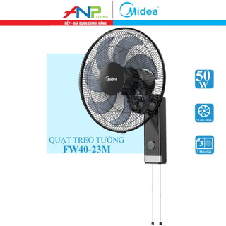Quạt treo tường 7 cánh midea fw40-23m